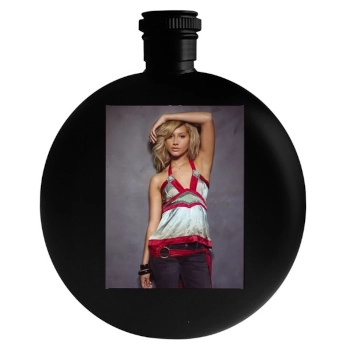 Ashley Tisdale Round Flask