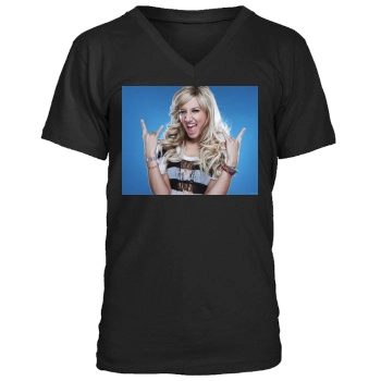 Ashley Tisdale Men's V-Neck T-Shirt