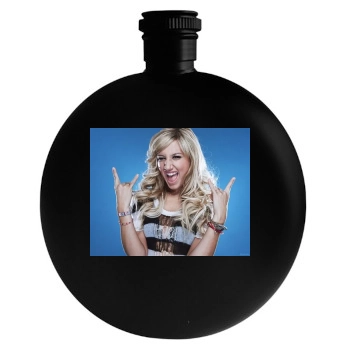 Ashley Tisdale Round Flask