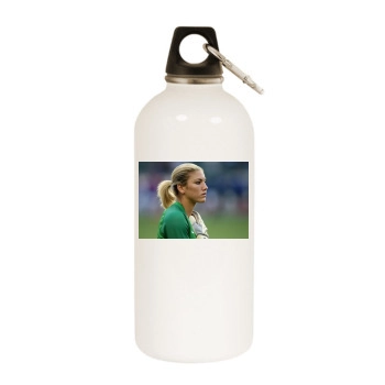 Hope Solo White Water Bottle With Carabiner