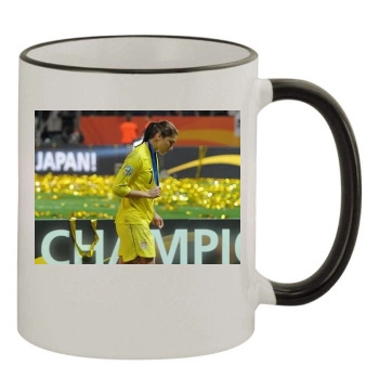 Hope Solo 11oz Colored Rim & Handle Mug