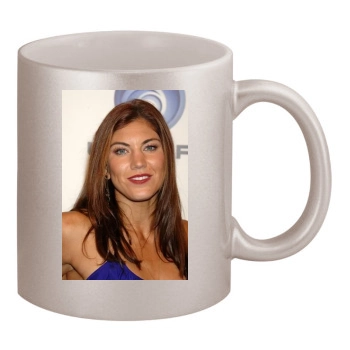 Hope Solo 11oz Metallic Silver Mug