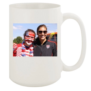 Hope Solo 15oz White Mug