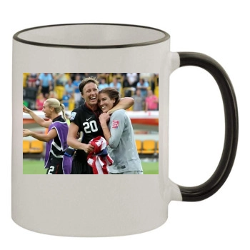 Hope Solo 11oz Colored Rim & Handle Mug