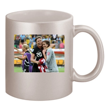 Hope Solo 11oz Metallic Silver Mug