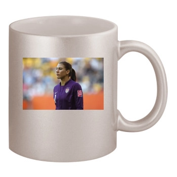 Hope Solo 11oz Metallic Silver Mug