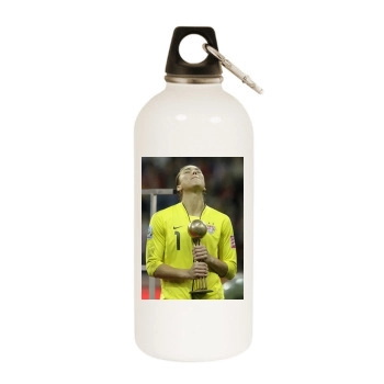 Hope Solo White Water Bottle With Carabiner