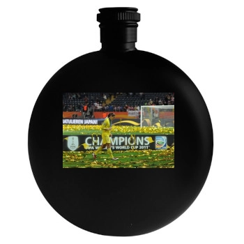 Hope Solo Round Flask