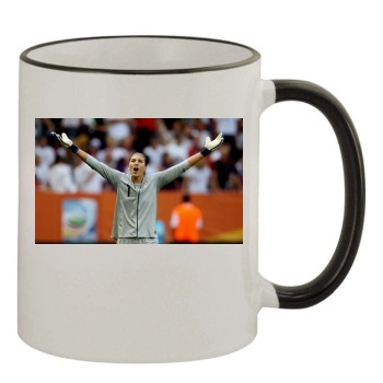 Hope Solo 11oz Colored Rim & Handle Mug