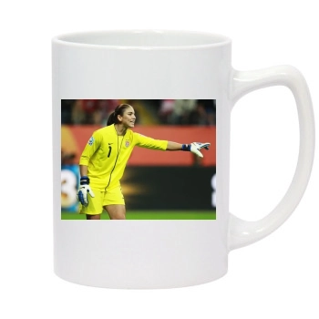 Hope Solo 14oz White Statesman Mug