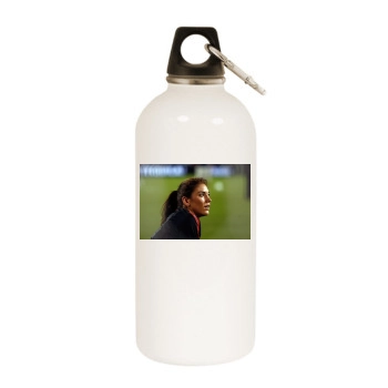 Hope Solo White Water Bottle With Carabiner