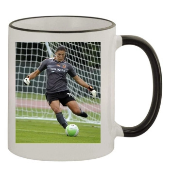 Hope Solo 11oz Colored Rim & Handle Mug