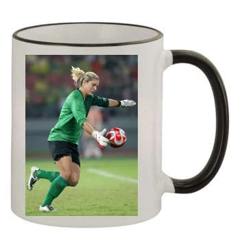 Hope Solo 11oz Colored Rim & Handle Mug