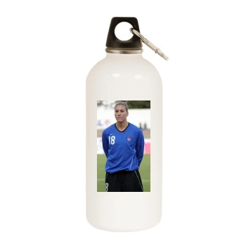 Hope Solo White Water Bottle With Carabiner