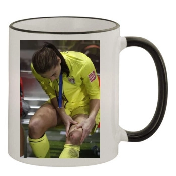 Hope Solo 11oz Colored Rim & Handle Mug