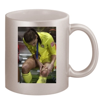 Hope Solo 11oz Metallic Silver Mug