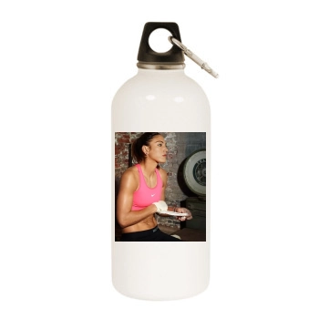 Hope Solo White Water Bottle With Carabiner