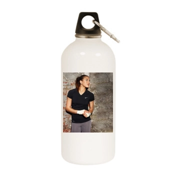 Hope Solo White Water Bottle With Carabiner