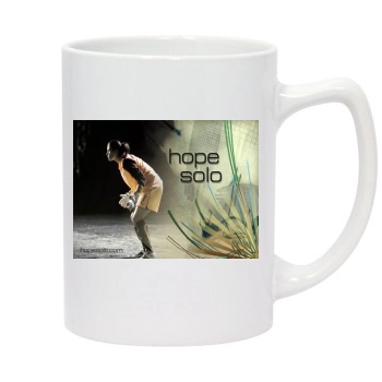 Hope Solo 14oz White Statesman Mug