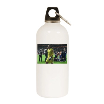 Hope Solo White Water Bottle With Carabiner