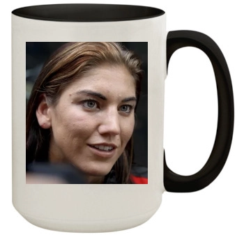 Hope Solo 15oz Colored Inner & Handle Mug