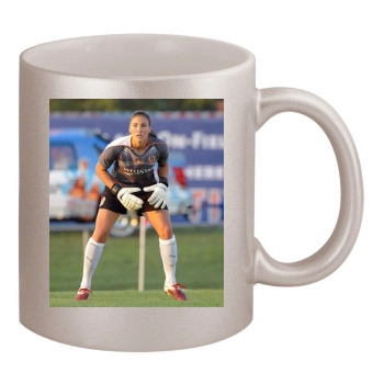 Hope Solo 11oz Metallic Silver Mug