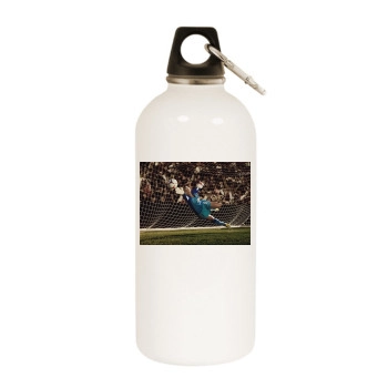 Hope Solo White Water Bottle With Carabiner