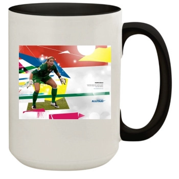 Hope Solo 15oz Colored Inner & Handle Mug