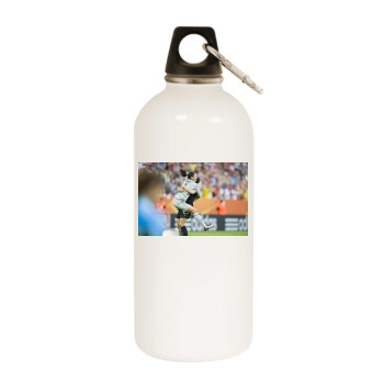 Hope Solo White Water Bottle With Carabiner