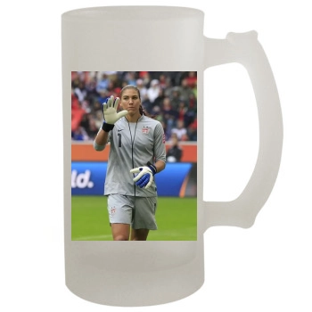 Hope Solo 16oz Frosted Beer Stein