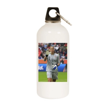 Hope Solo White Water Bottle With Carabiner