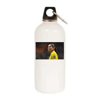 Hope Solo White Water Bottle With Carabiner