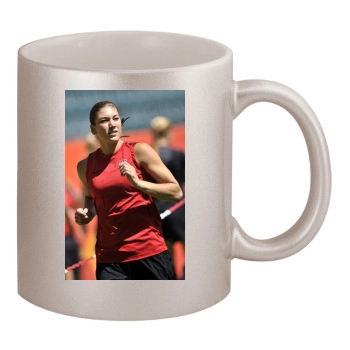 Hope Solo 11oz Metallic Silver Mug