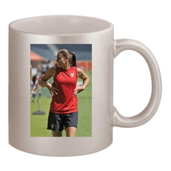 Hope Solo 11oz Metallic Silver Mug