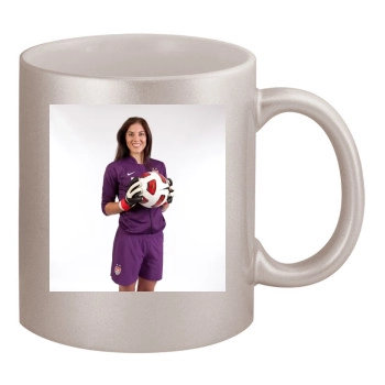 Hope Solo 11oz Metallic Silver Mug