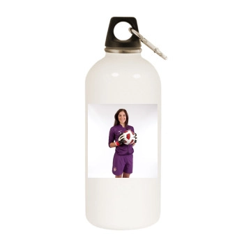 Hope Solo White Water Bottle With Carabiner