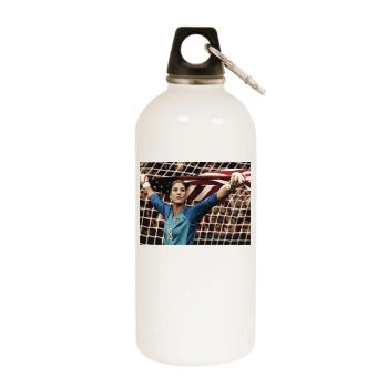 Hope Solo White Water Bottle With Carabiner