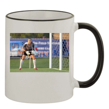 Hope Solo 11oz Colored Rim & Handle Mug