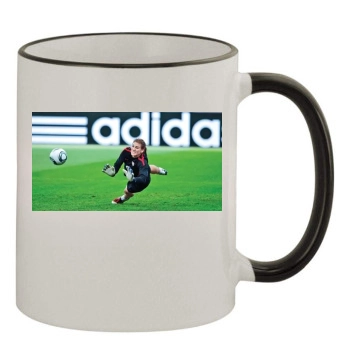 Hope Solo 11oz Colored Rim & Handle Mug