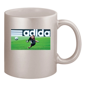 Hope Solo 11oz Metallic Silver Mug