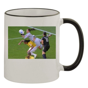 Hope Solo 11oz Colored Rim & Handle Mug