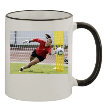 Hope Solo 11oz Colored Rim & Handle Mug