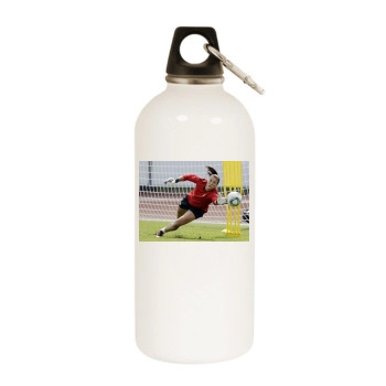 Hope Solo White Water Bottle With Carabiner