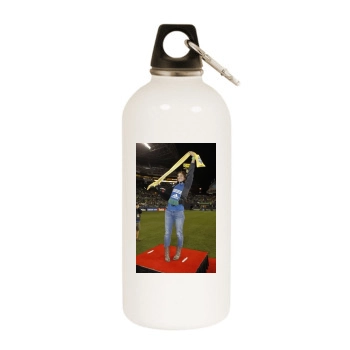 Hope Solo White Water Bottle With Carabiner