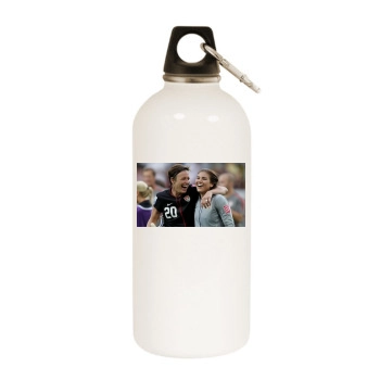 Hope Solo White Water Bottle With Carabiner