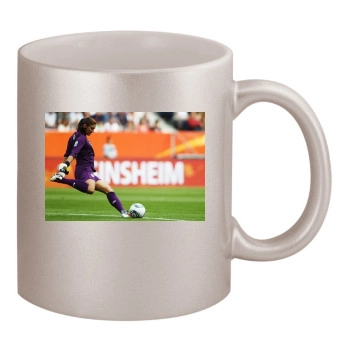 Hope Solo 11oz Metallic Silver Mug