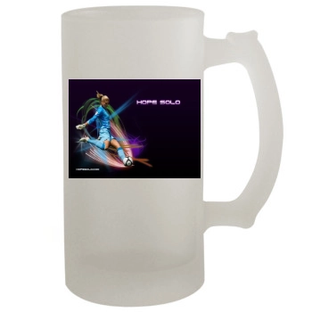 Hope Solo 16oz Frosted Beer Stein