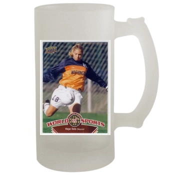 Hope Solo 16oz Frosted Beer Stein