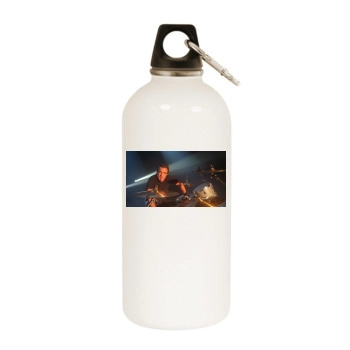 Tico Torres White Water Bottle With Carabiner