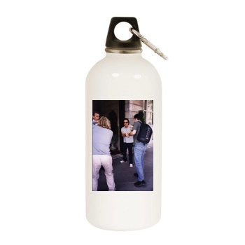 Tico Torres White Water Bottle With Carabiner